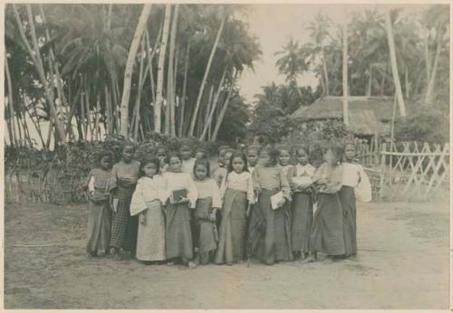 School girls at Cuyo, Province of Palawan