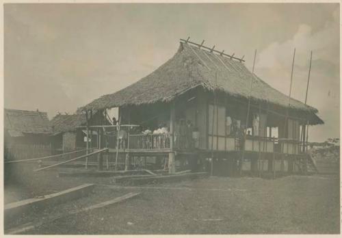 Partially completed school house at Mamburao, Mindoro