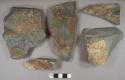 Stone fragments; possibly architectural or non-cultural