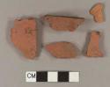 Brick fragments; two fragments crossmend