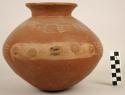 Cabuyal (or unnamed type) red pottery jar