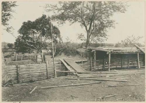 Filipino bomb-proof covering railroad bridge, Tuligan River