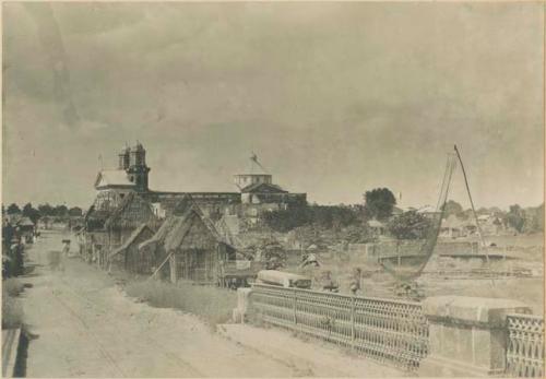 Church and part of town of Malabon