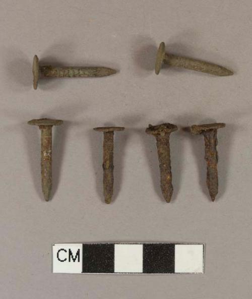 Machine-made iron nails