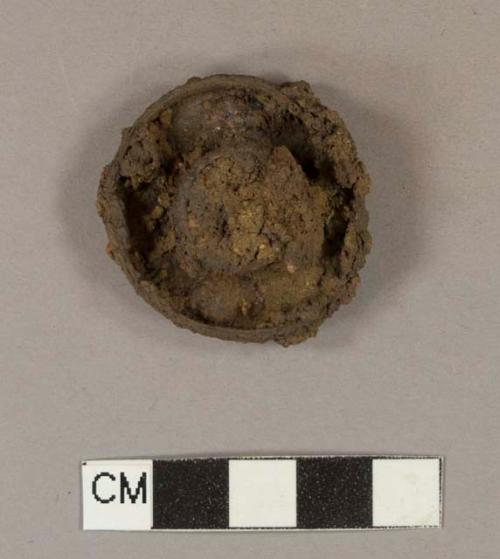 Unidentified circular iron object