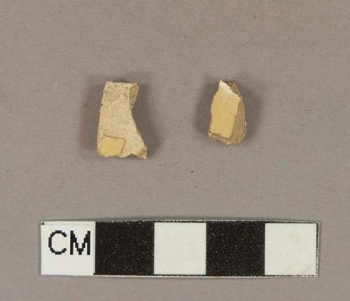 Staffordshire slipware body sherds