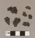 Asphalt sheet fragments