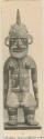 Carved wood male figure