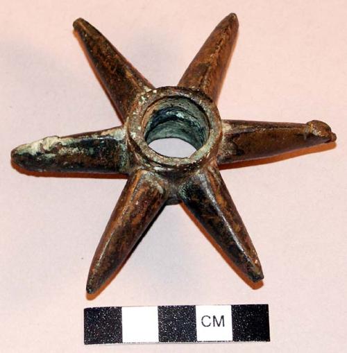 Copper 6-pointed star club