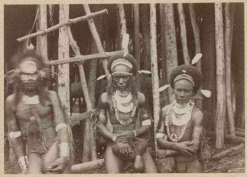 Morean men in full dress