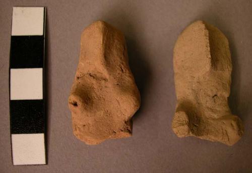 Head & torso of figurine