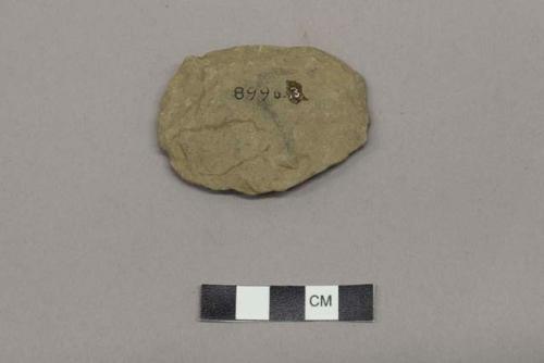 Archaeological, chipped stone, biface