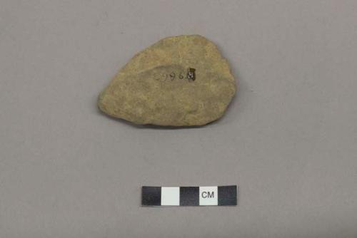 Archaeological, chipped stone, biface