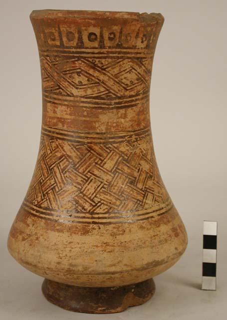 Mora Polychrome pottery jar