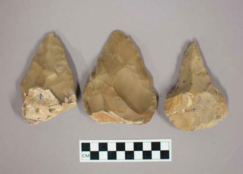 Flint hand axes