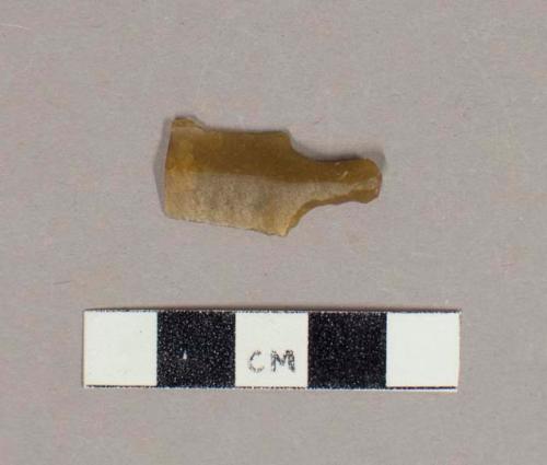 Fragment of a flint tanged point