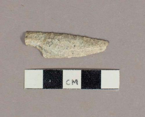 Single shouldered stone point (slightly broken)