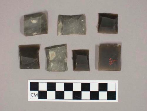 Manufactured gun flints