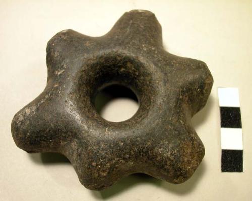 Star-shaped stone mace head