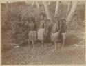 Group of girls playing outside