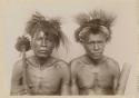 Portrait of a Koitapu chief and another man