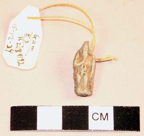 Infant horus amulet