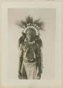 Chief dressed for dance