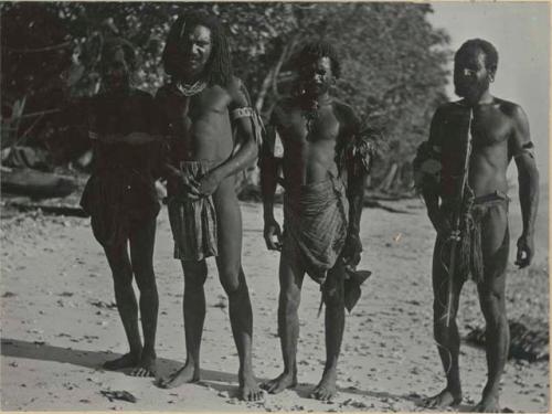 Men on beach