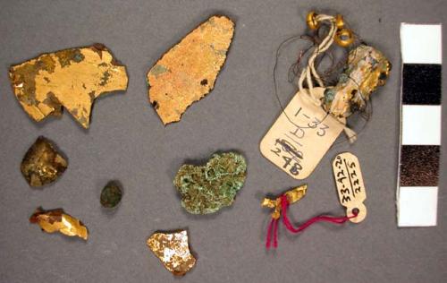 Copper Gold Fragments