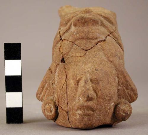Terra-cotta figurine, fragment