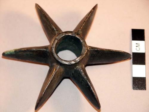Copper club head - star-shaped