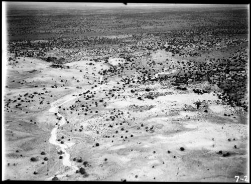 Awatovi aerial photo of Jeddito trading post