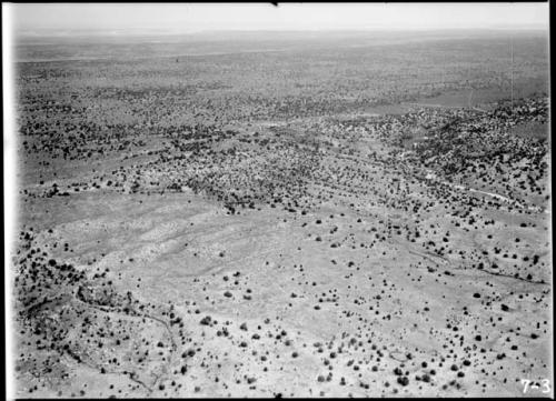 Awatovi aerial photo of Antelope Mesa near Jeddito Trading Post