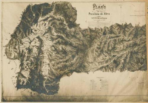 Photograph of map of Abra