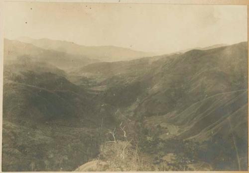 Valley of branch of Abra River