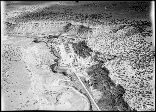 Awatovi aerial photo, Keams Canyon