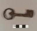 Wrought iron key