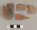 Brick fragments; two fragments crossmend