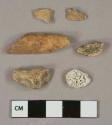 Bone fragments, 1 calcined