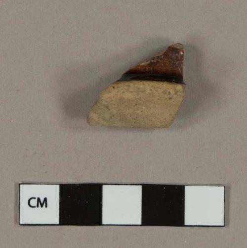 Manganese mottled base sherd