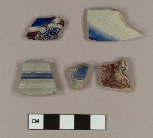 Westerwald-type stoneware body sherds