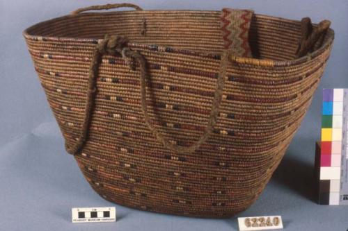 Burden basket and carrying band