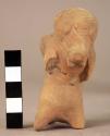 Pottery whistle - animal effigy