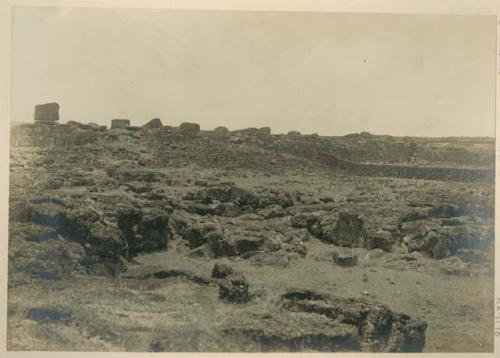 Large platform at Tongariki