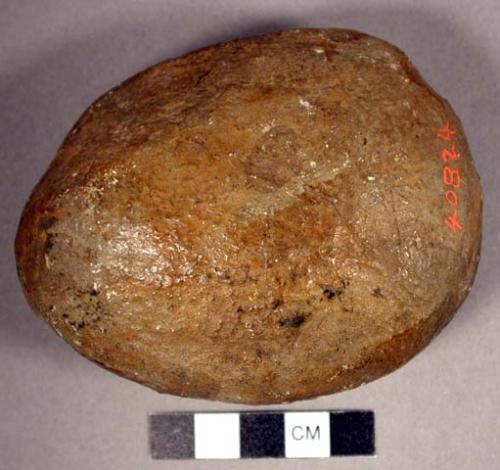 Stone axe with hole