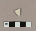 Molded white salt glaze stoneware body sherd