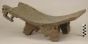 Stone ceremonial metate or seat