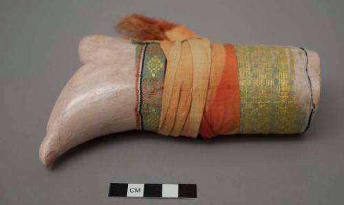 Model of Chinese woman's bound foot