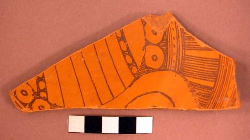 1 of 2 Aztec ware plate sherds