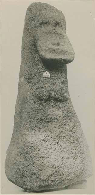 Stone anthropomorphic figure